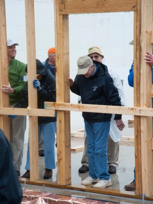 Jimmy Carter was active in his role as a Habitat for Humanity International volunteer into his mid-90s